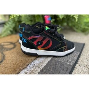 Heelys Propel 2.0 Youth Size‎ 3 Skate Sneaker Shoes Black Multicolor Shinny B#7